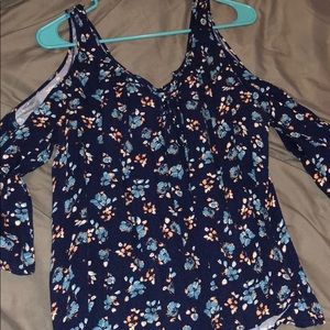 Off the Shoulder Floral Top